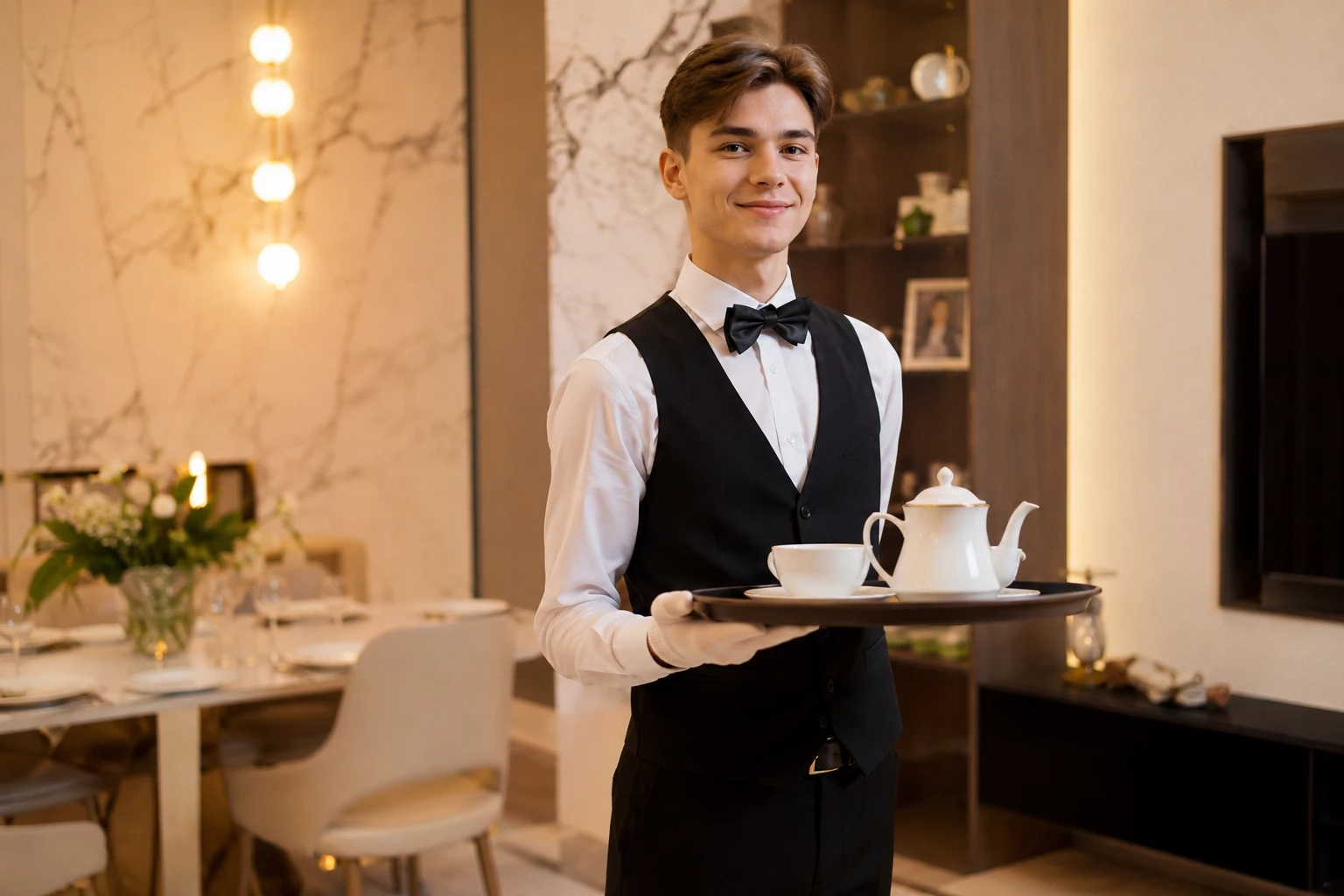 Working as a Waiter in a Private Household  – Live-in and Live-out