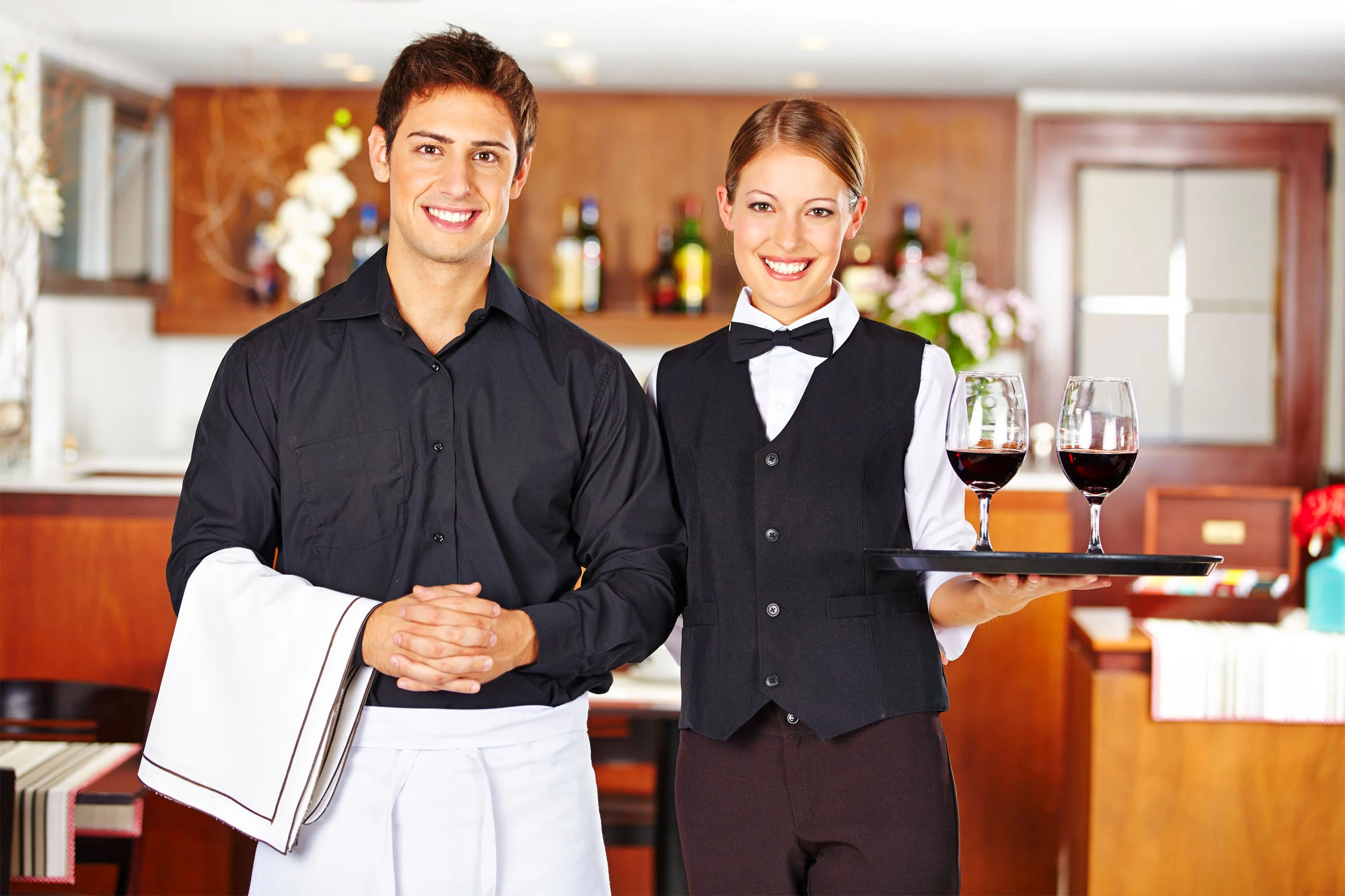 Waitstaff services for events